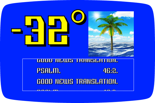 Bible graphic of climate change for Psalm 46:2 by Silky Szeto