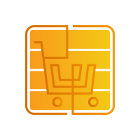 Visa shop website icon based on emv chip